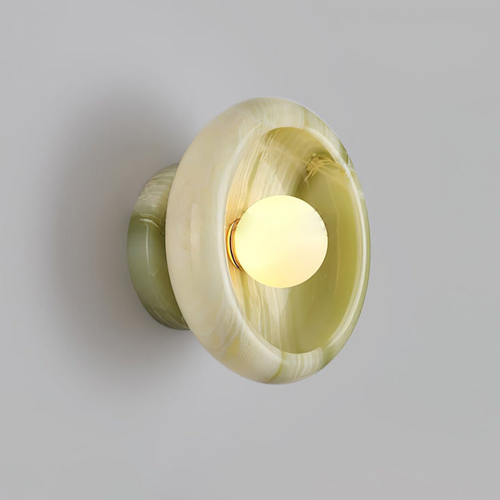 Eclipse Jade Alabaster Vägglampa