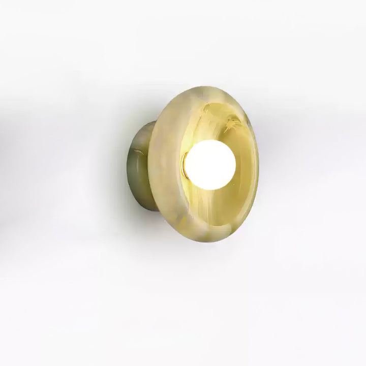 Eclipse Jade Alabaster Vägglampa