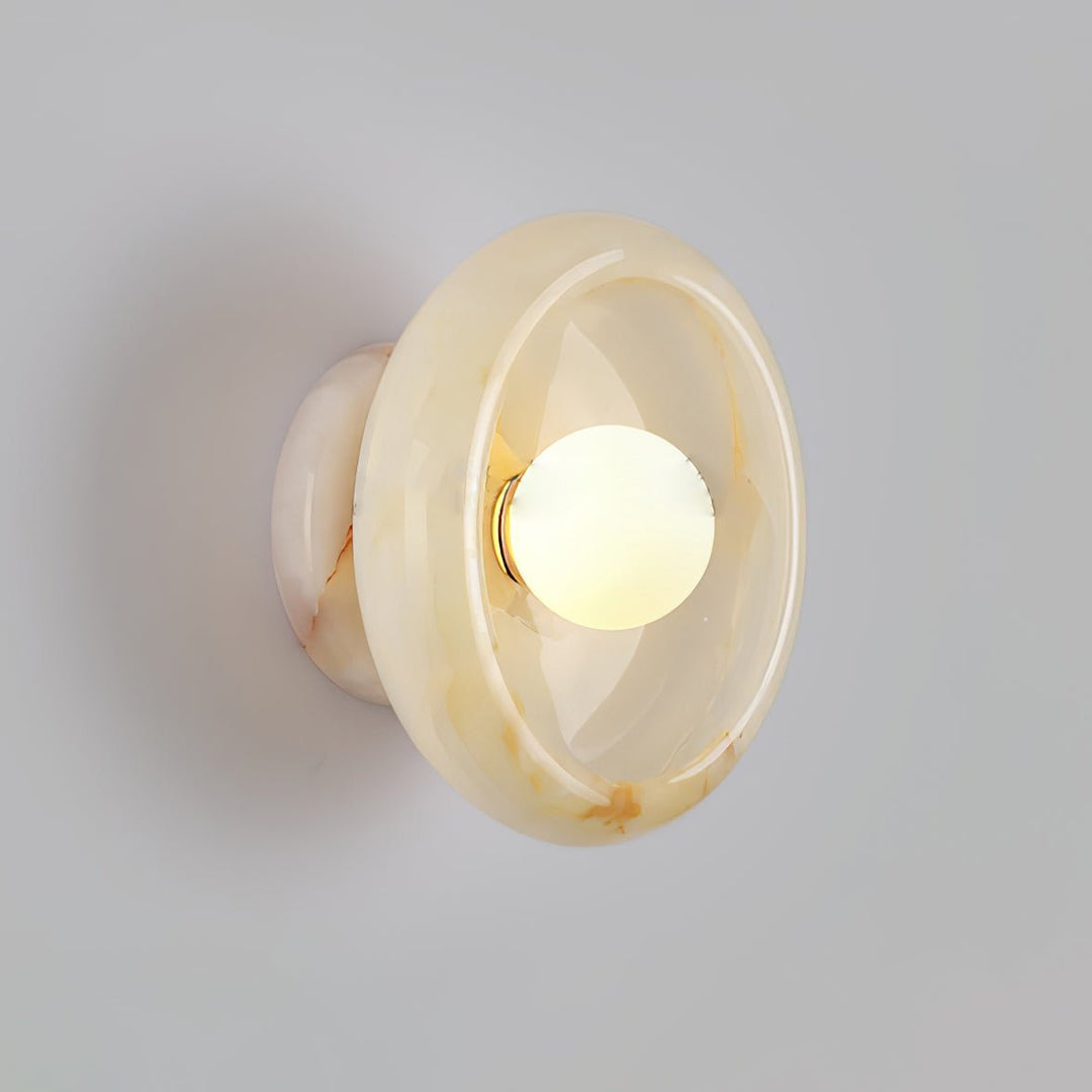 Eclipse Jade Alabaster Vägglampa