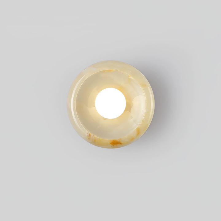 Eclipse Jade Alabaster Vägglampa