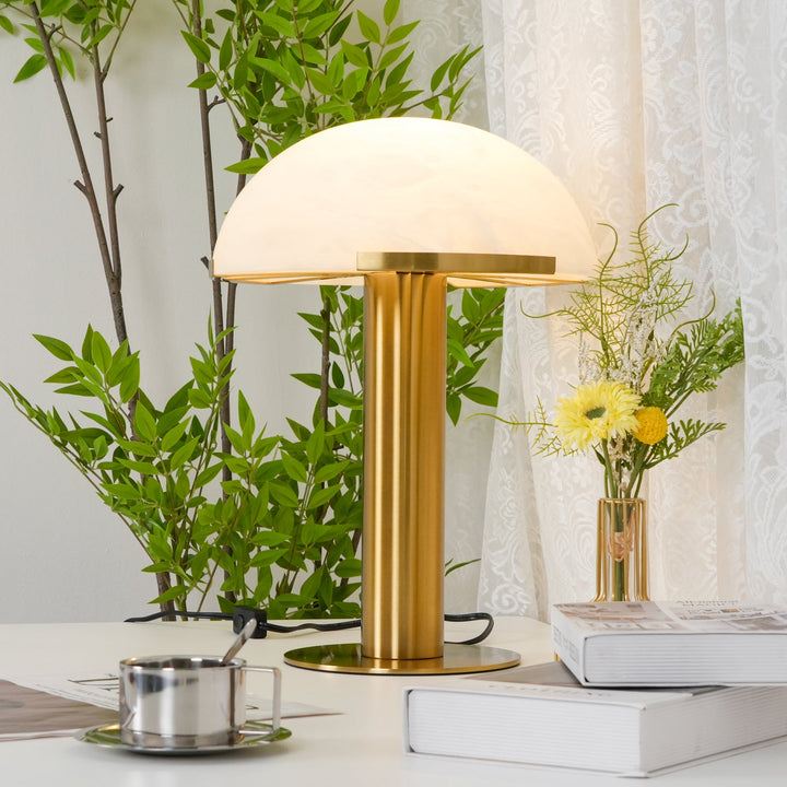 Elegance Alabaster Bordslampa