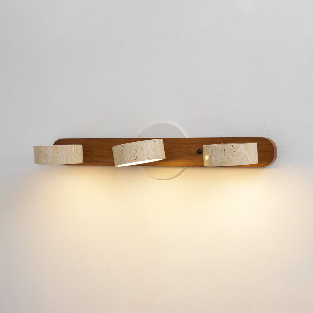 Travertine Duo Vägglampa