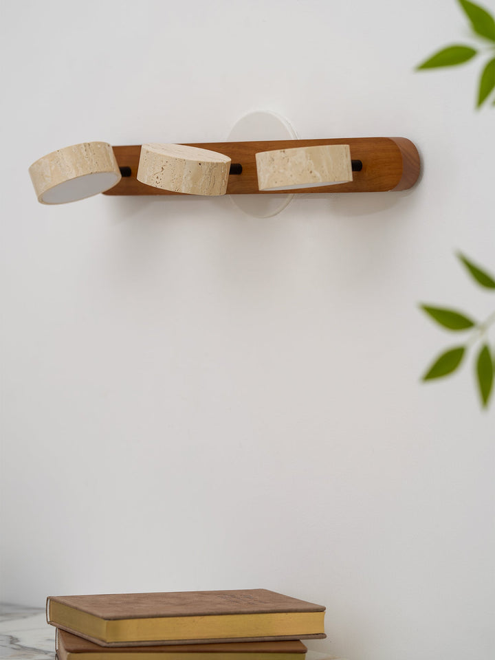 Travertine Duo Vägglampa