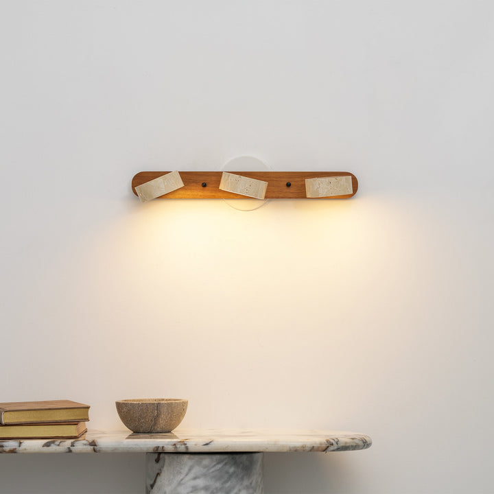 Travertine Duo Vägglampa