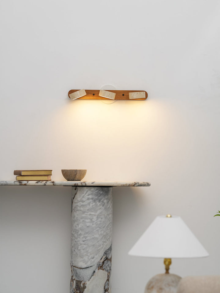 Travertine Duo Vägglampa
