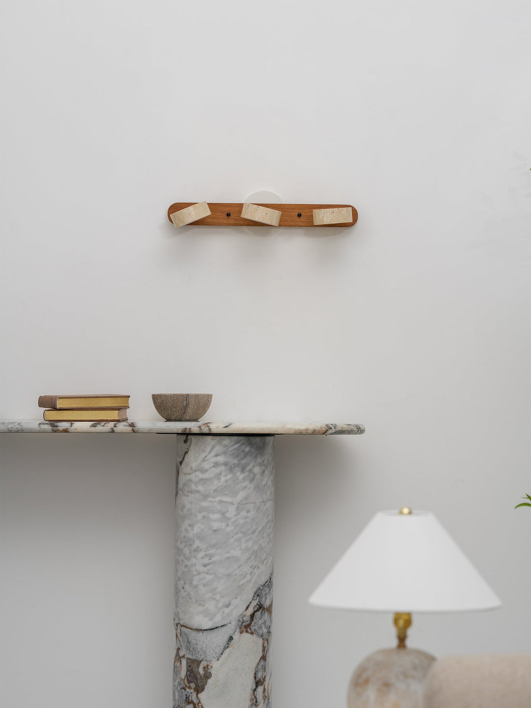 Travertine Duo Vägglampa