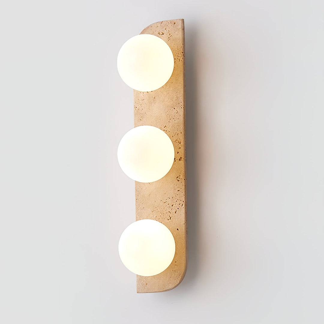 Elysian Travertine Vägglampa