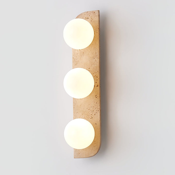 Elysian Travertine Vägglampa