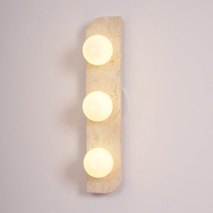 Elysian Travertine Vägglampa