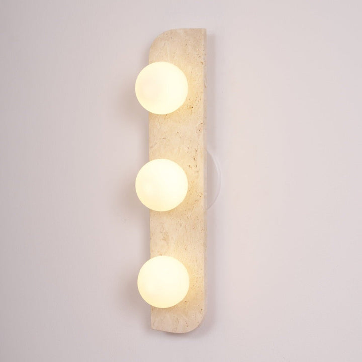 Elysian Travertine Vägglampa