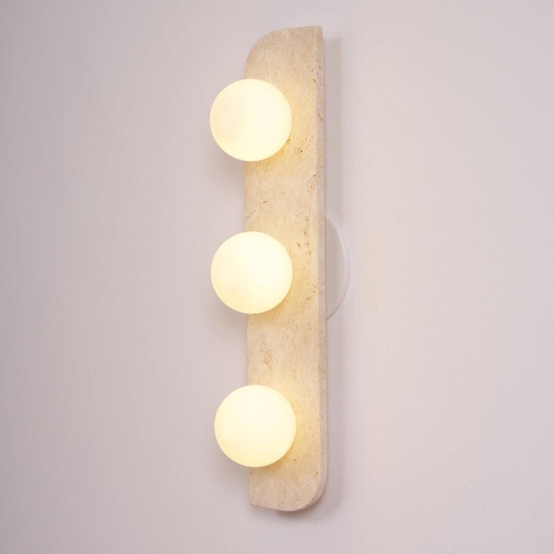Elysian Travertine Vägglampa