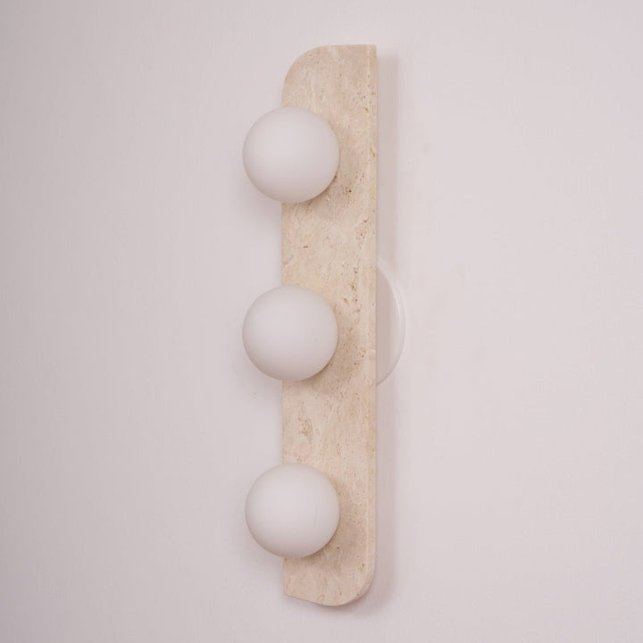 Elysian Travertine Vägglampa