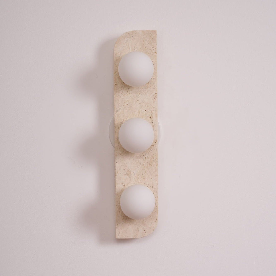 Elysian Travertine Vägglampa