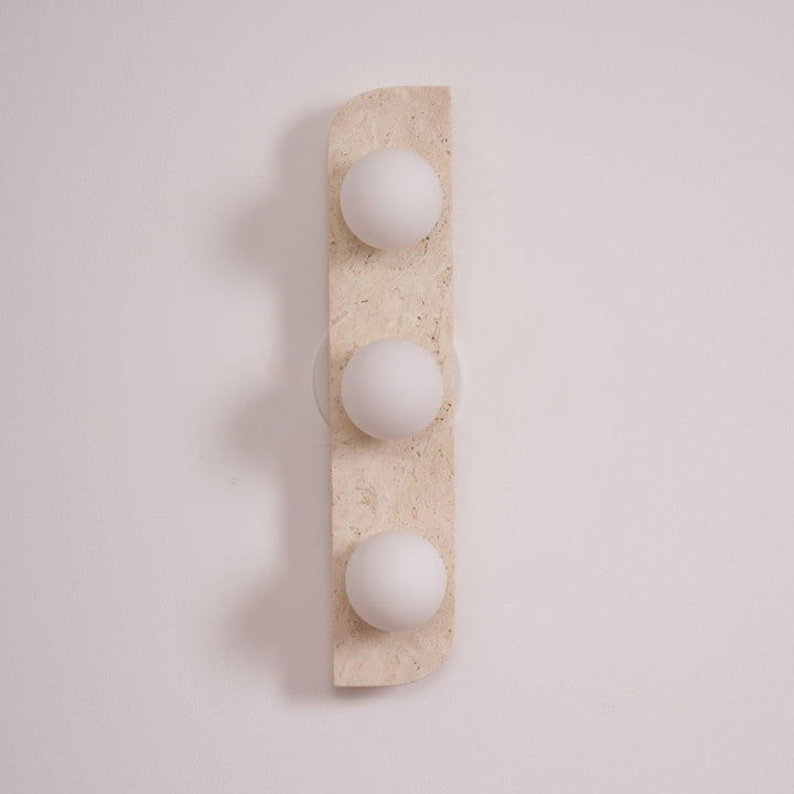 Elysian Travertine Vägglampa