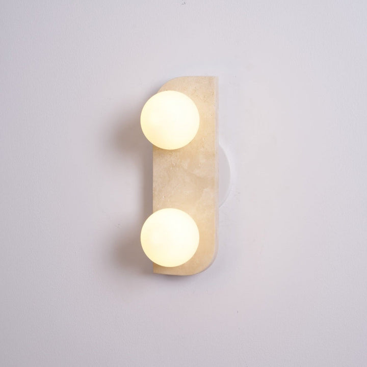 Elysian Travertine Vägglampa