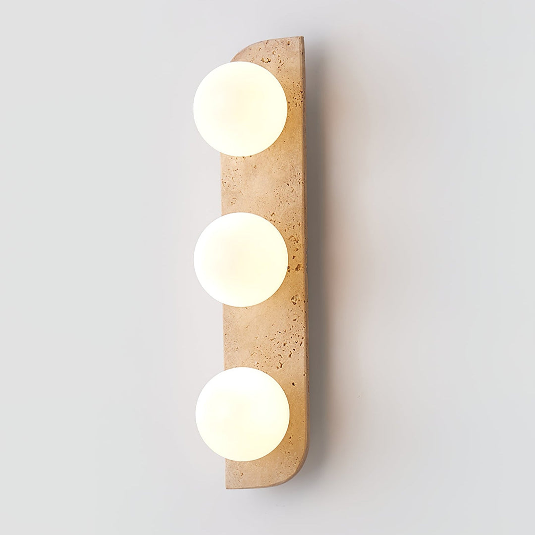 Elysian Travertine Vägglampa