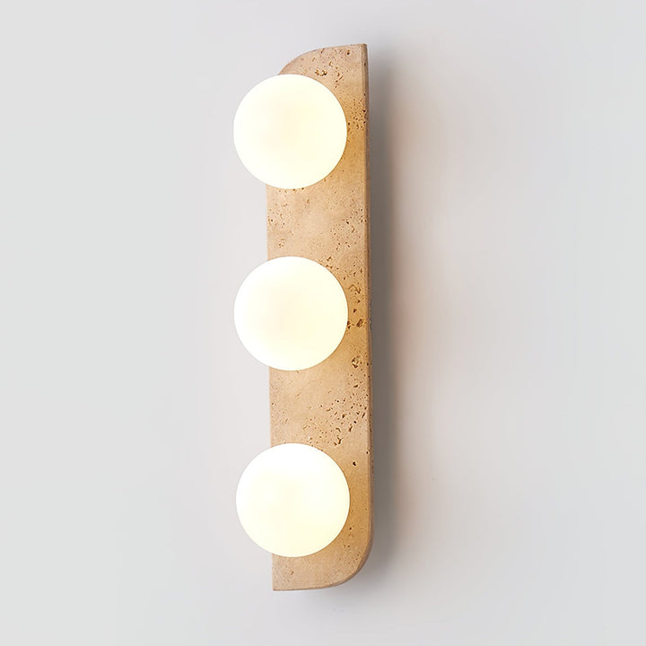 Elysian Travertine Vägglampa