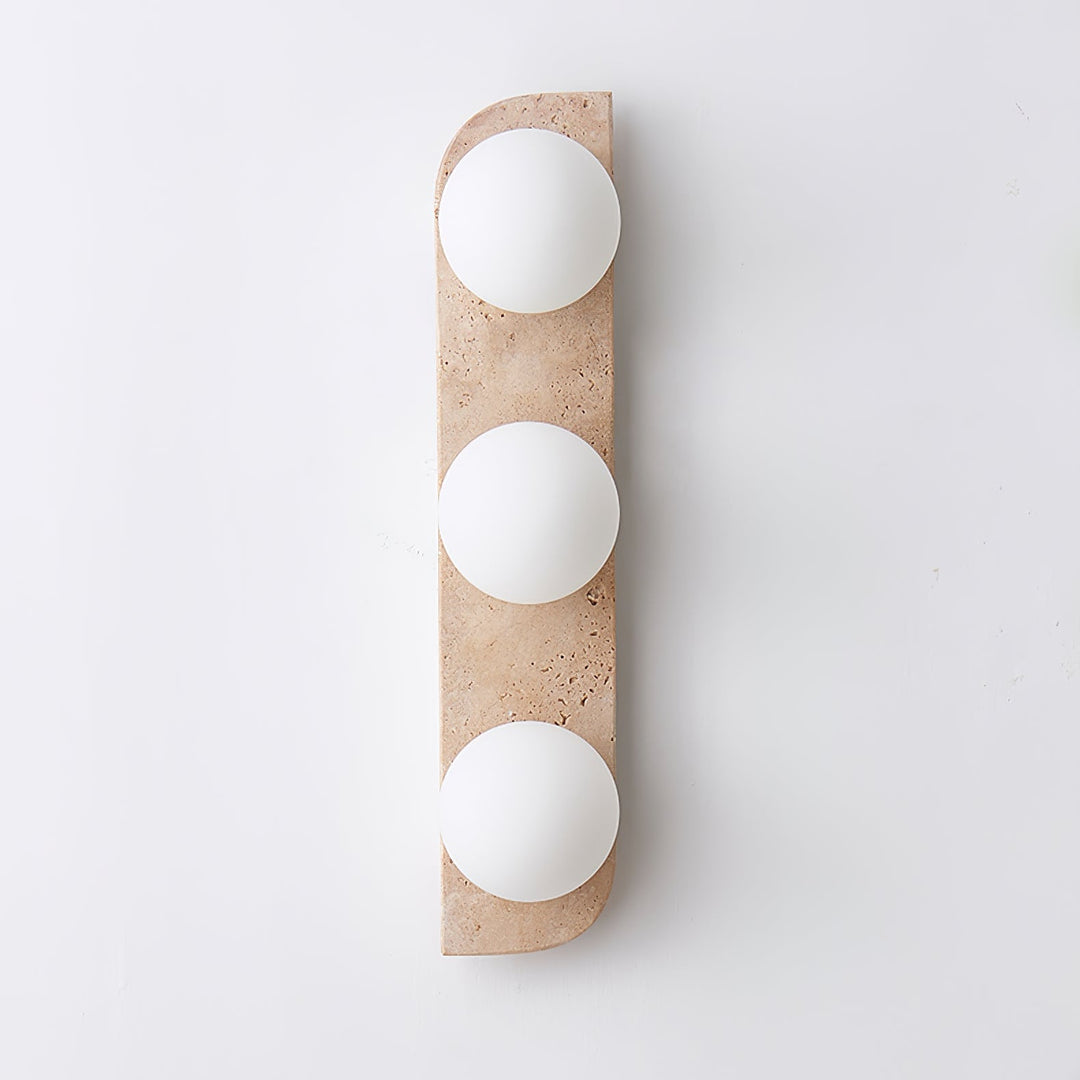 Elysian Travertine Vägglampa