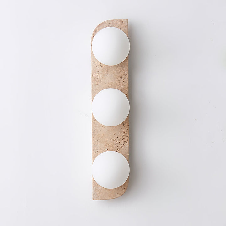 Elysian Travertine Vägglampa