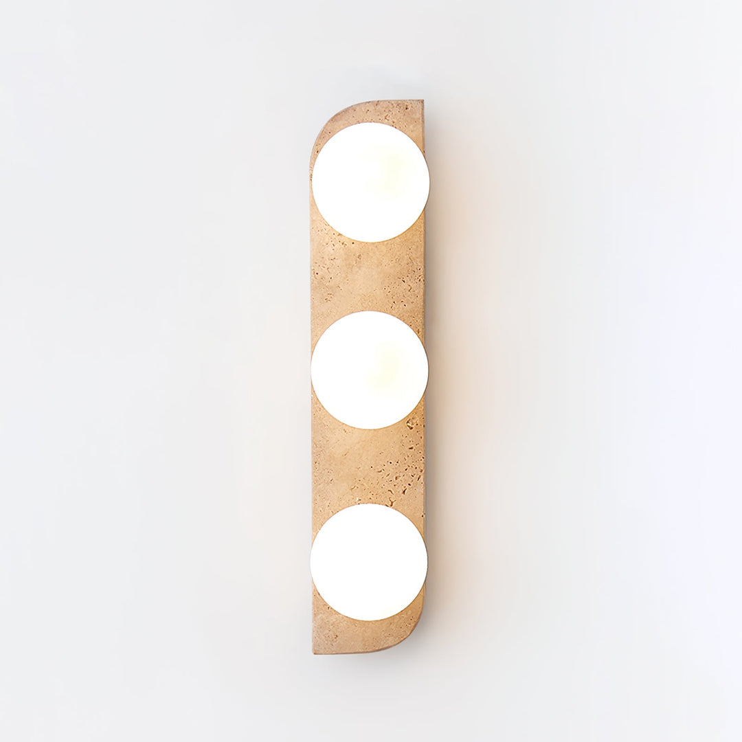 Elysian Travertine Vägglampa