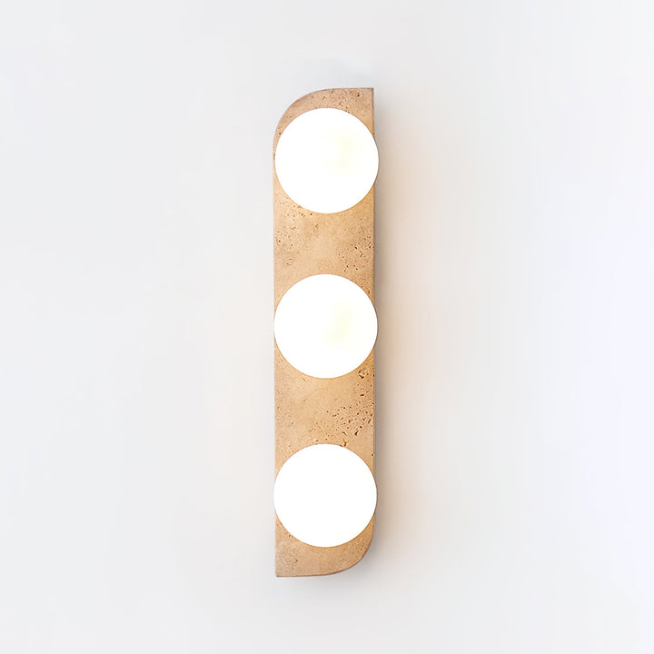 Elysian Travertine Vägglampa