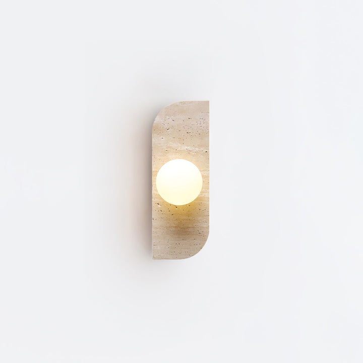 Elysian Travertine Vägglampa