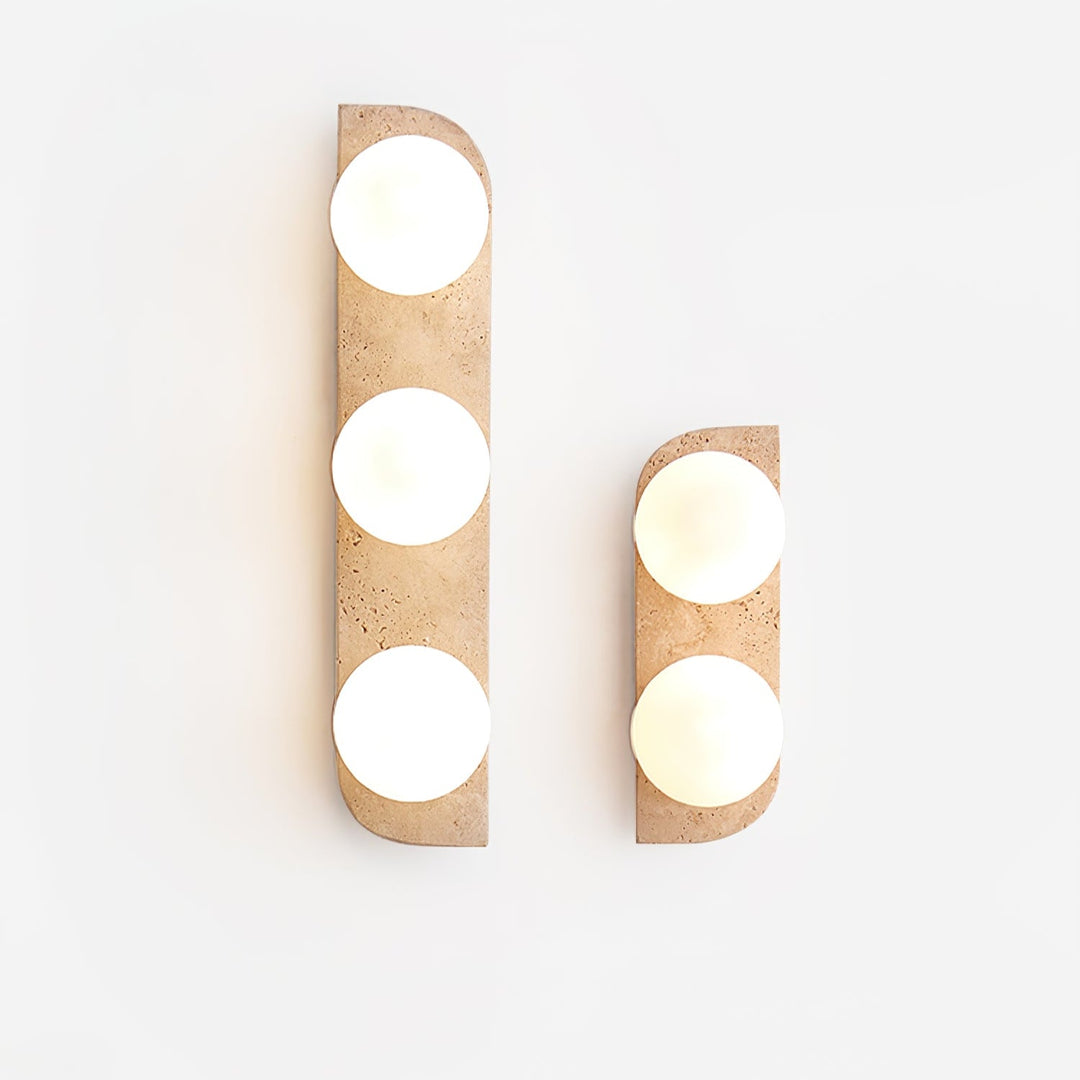 Elysian Travertine Vägglampa