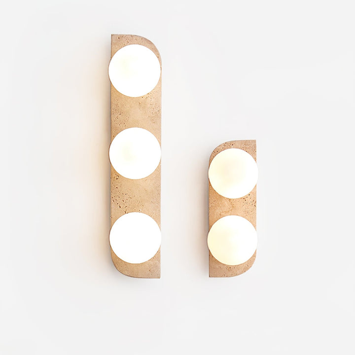 Elysian Travertine Vägglampa
