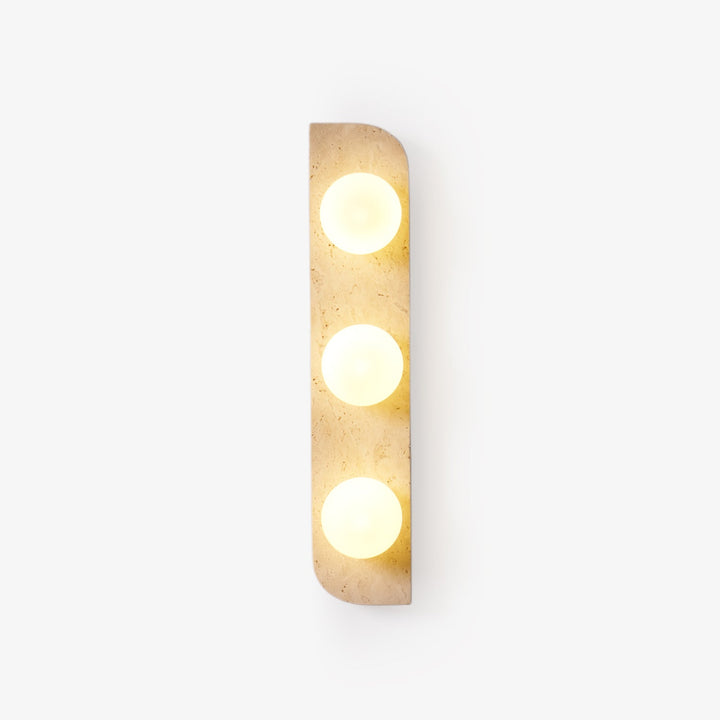 Elysian Travertine Vägglampa