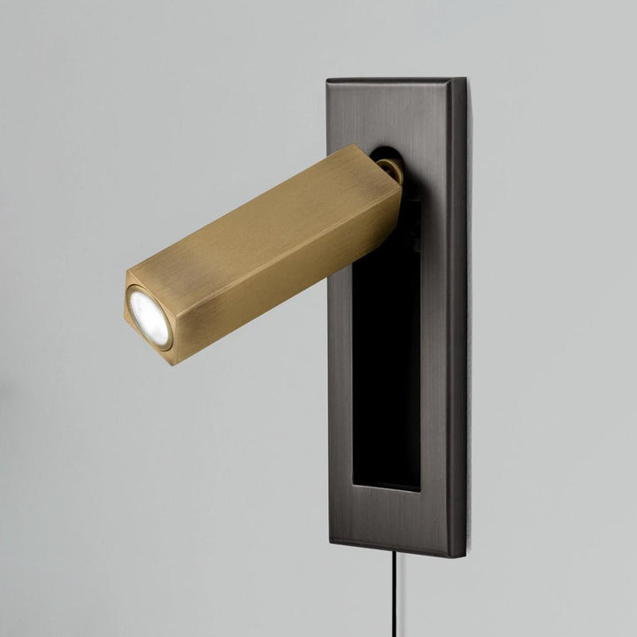 Inbyggd Sängsida Plug-in Vägglampa