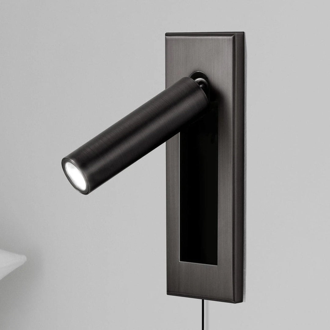 Inbyggd Sängsida Plug-in Vägglampa