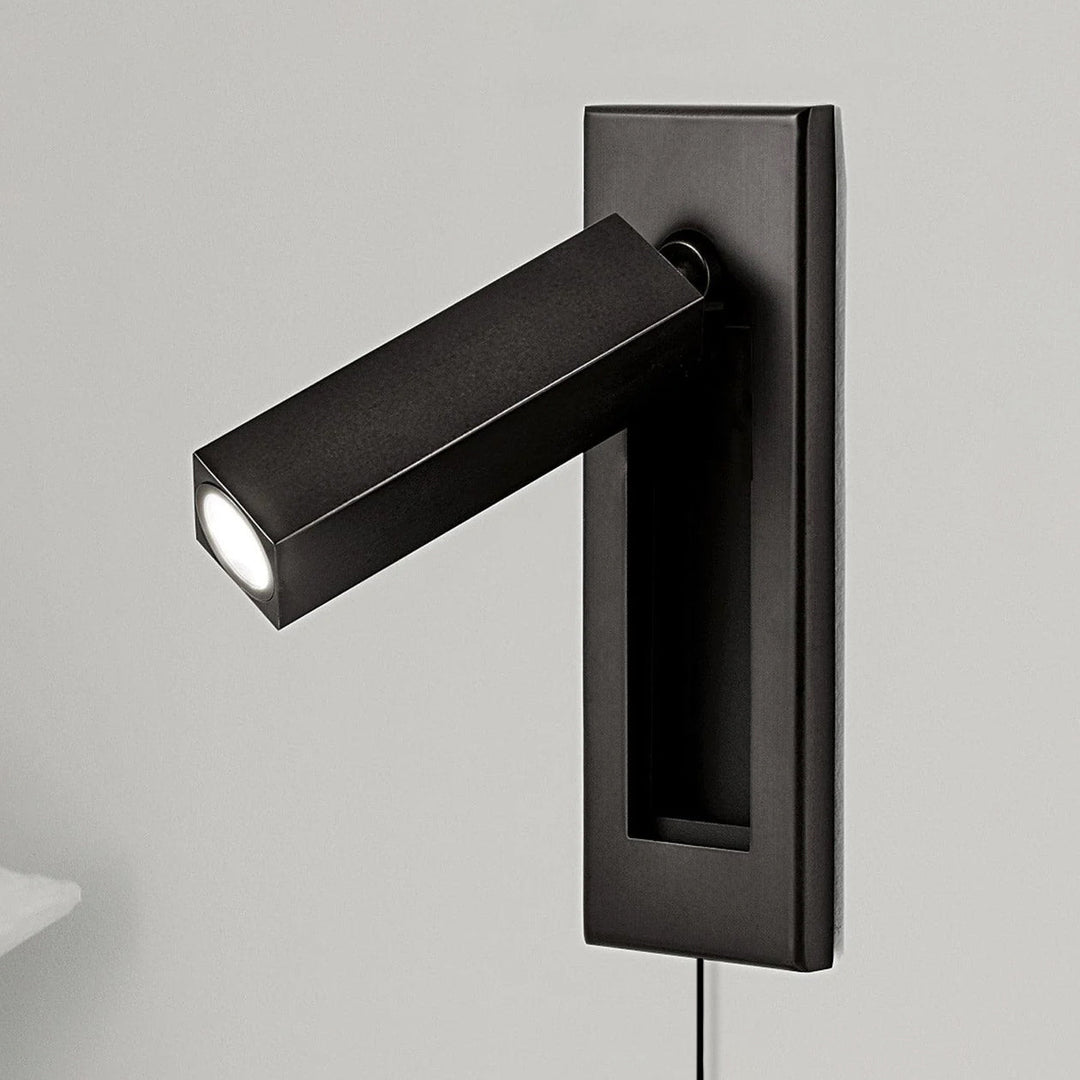 Inbyggd Sängsida Plug-in Vägglampa