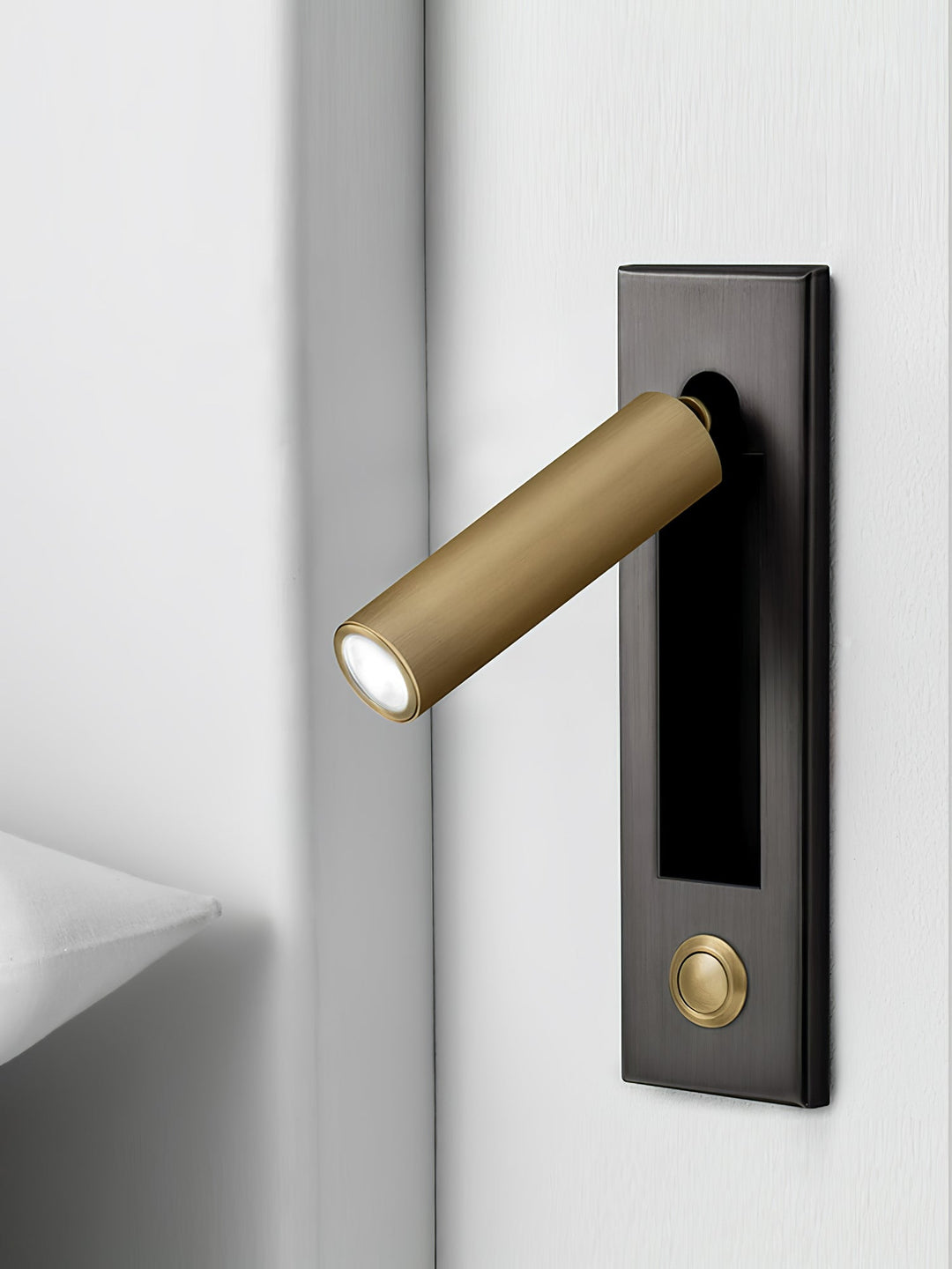 Inbyggd Sängsida Plug-in Vägglampa