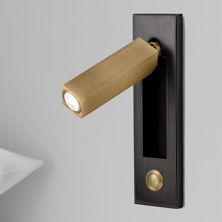 Inbyggd Sängsida Plug-in Vägglampa