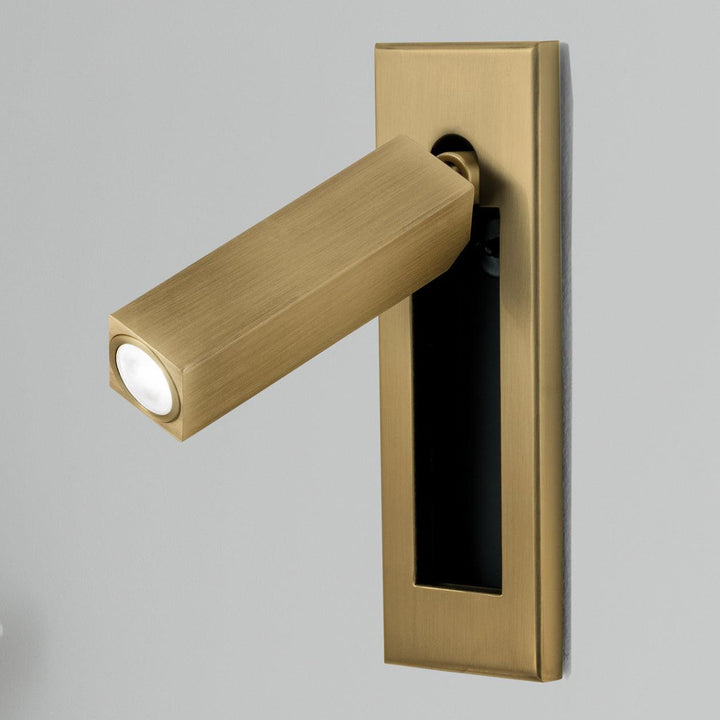 Inbyggd Sängsida Plug-in Vägglampa