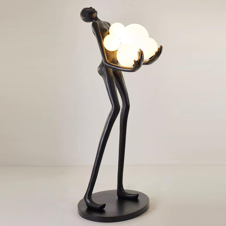 Omfamna Skulptur Golvlampa