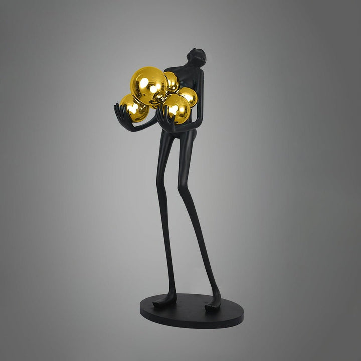 Omfamna Skulptur Golvlampa