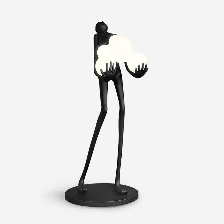 Omfamna Skulptur Golvlampa