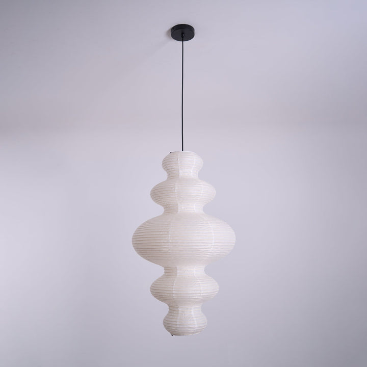 Kozo Papper Metall Pendellampa