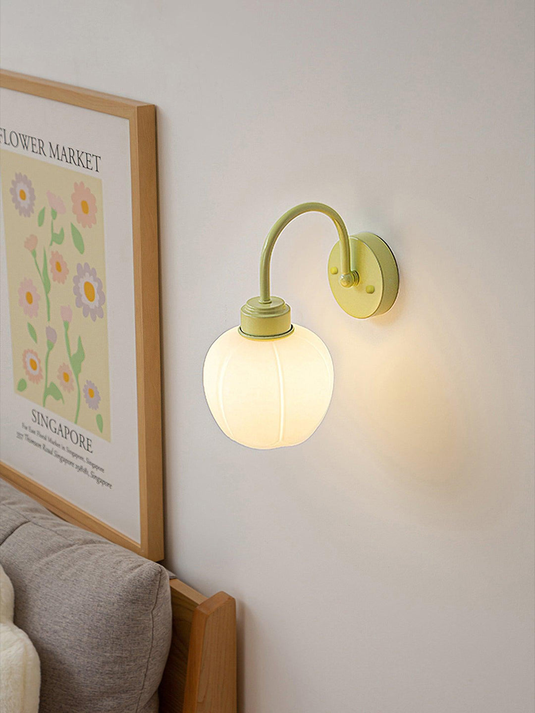 Fängslande Blomvägglampa