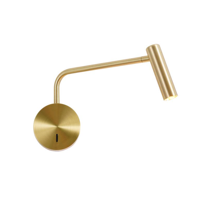 Minimalistisk Disc LED Vägglampa