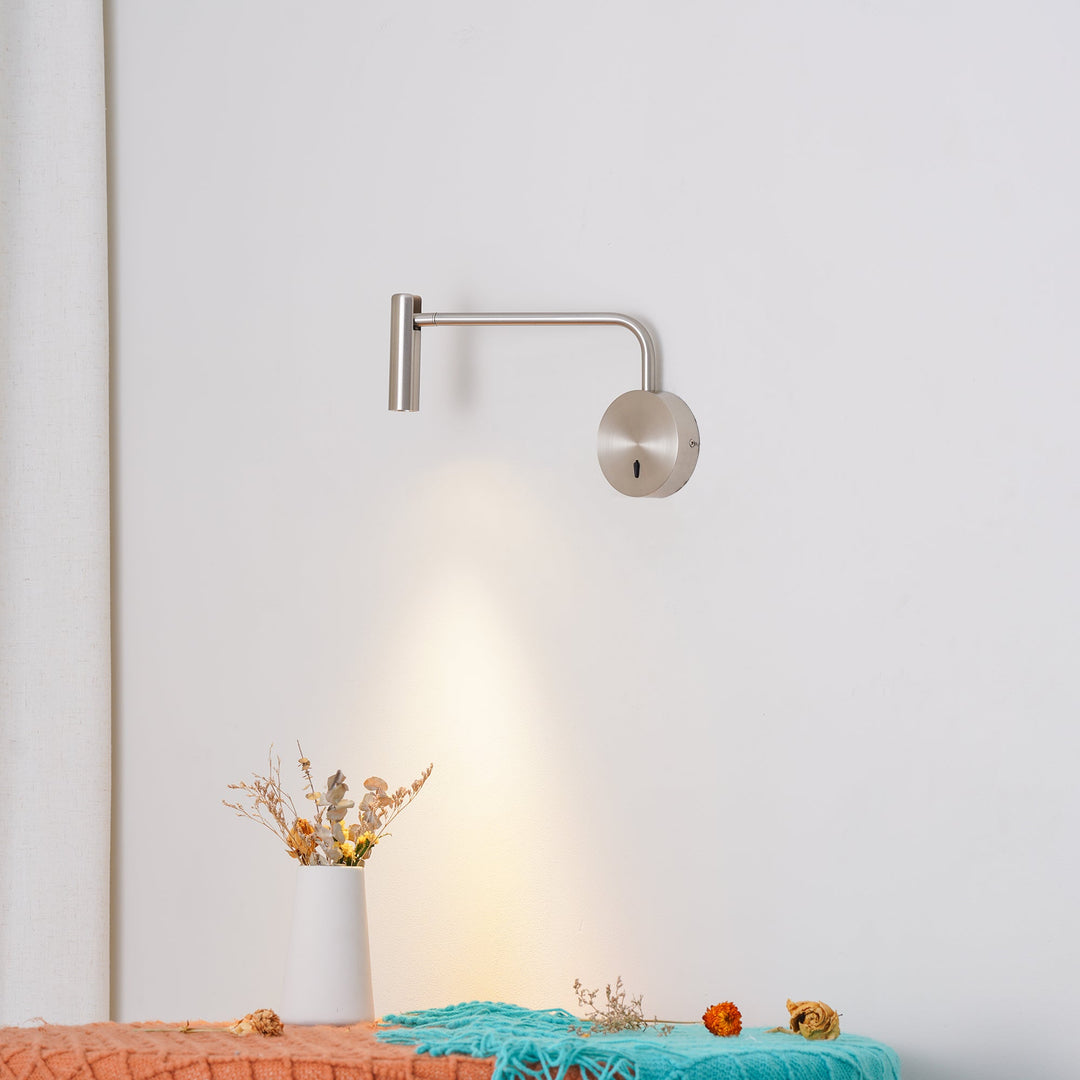 Minimalistisk Disc LED Vägglampa