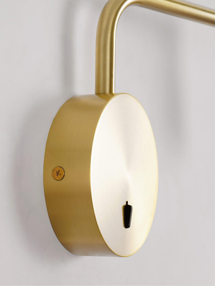 Minimalistisk Disc LED Vägglampa