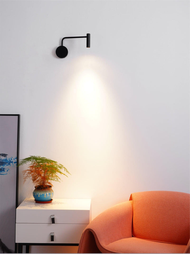 Minimalistisk Disc LED Vägglampa
