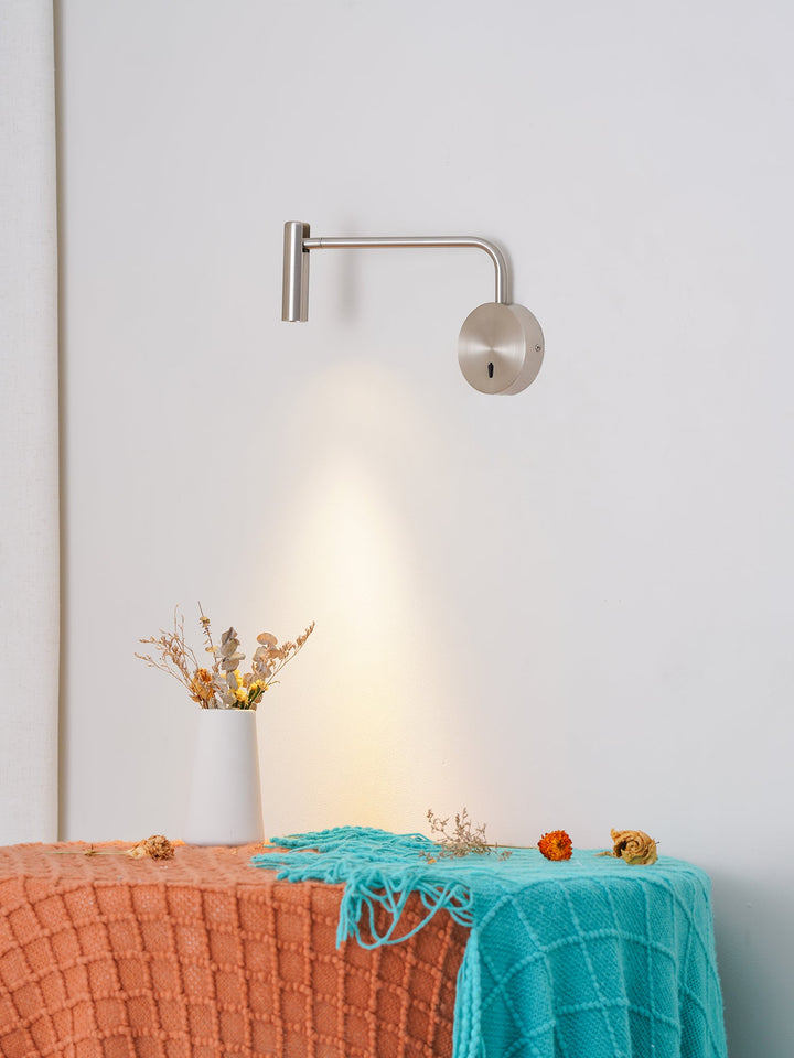 Minimalistisk Disc LED Vägglampa