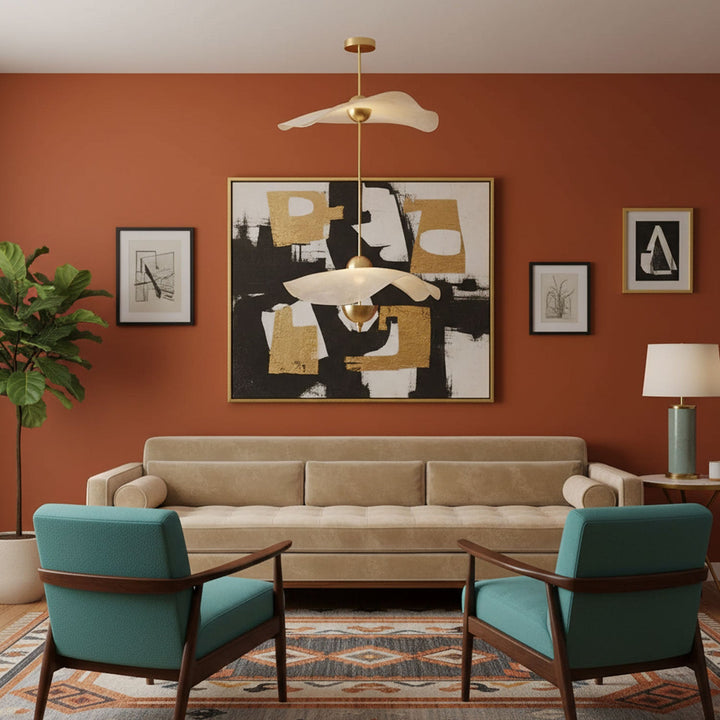 Envolee Double Biscuit Pendant Light