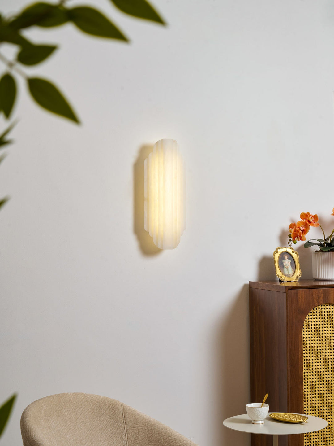 Estelle Alabaster Vägglampa