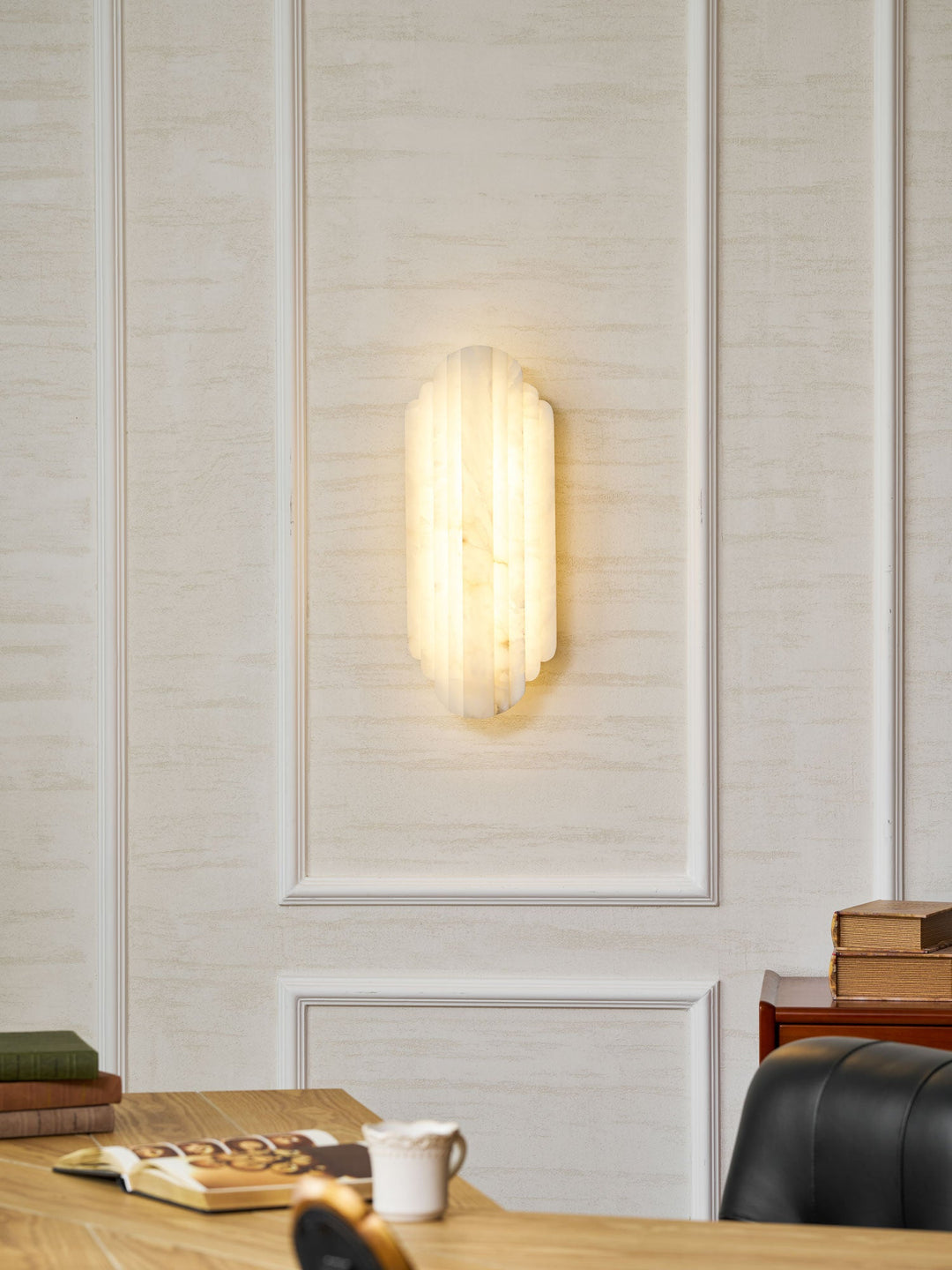 Estelle Alabaster Vägglampa