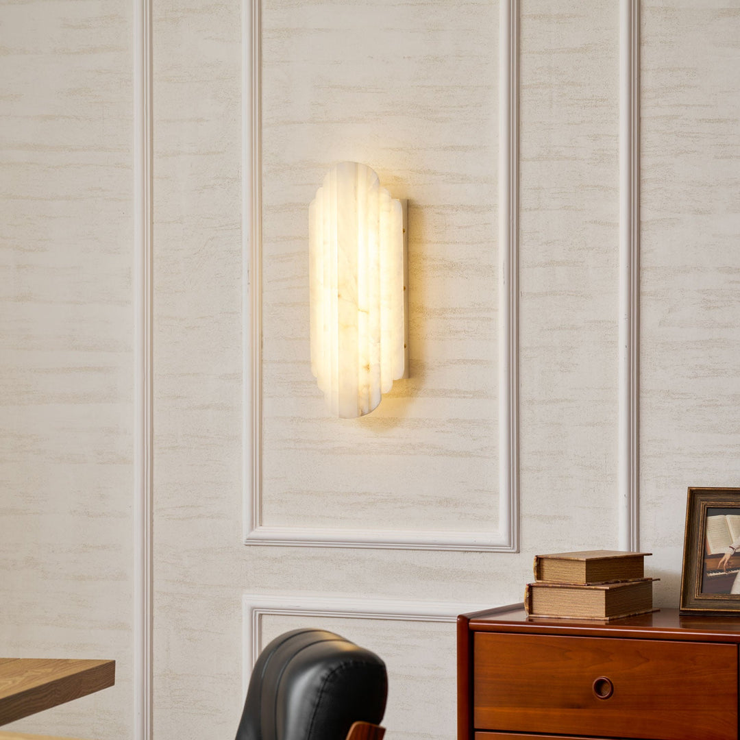 Estelle Alabaster Vägglampa