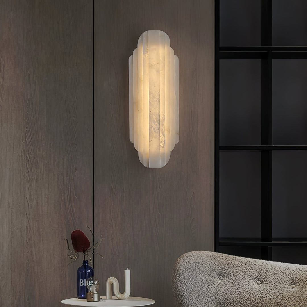 Estelle Alabaster Vägglampa